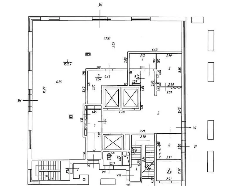 Торговая площадь в Москва Ореховый бул., 24к2 (162 м) - Фото 1