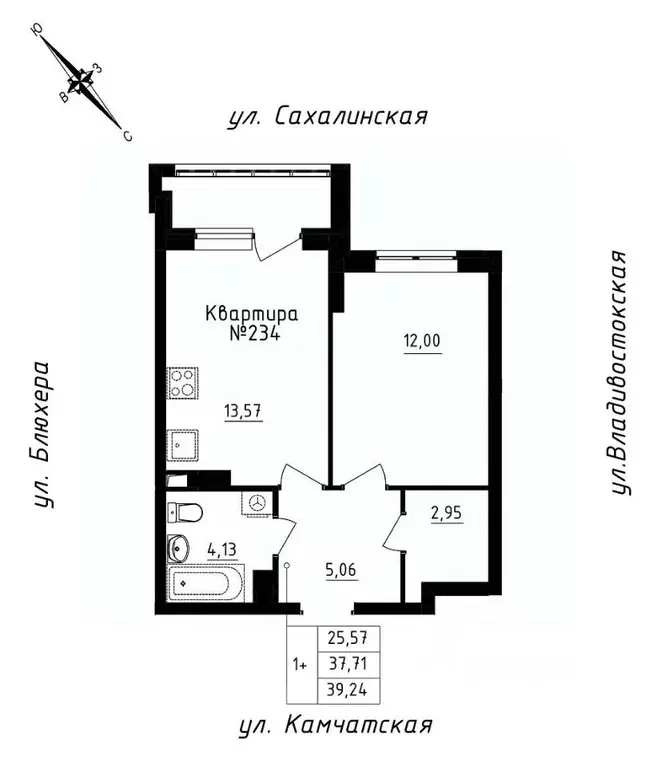 1-к кв. Свердловская область, Екатеринбург ул. Кронштадтская, 30 ... - Фото 0