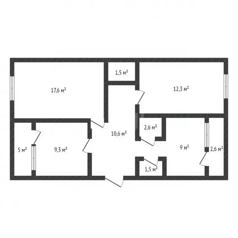 3-к кв. Дагестан, Махачкала ул. Солдатская, 226 (75.0 м) - Фото 1