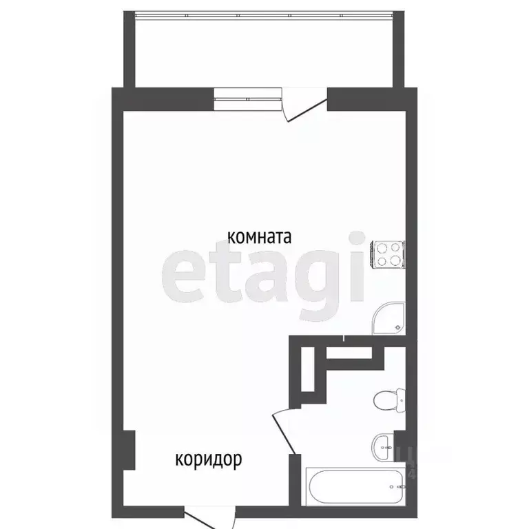 Студия Челябинская область, Челябинск Университетская Набережная ул., ... - Фото 1