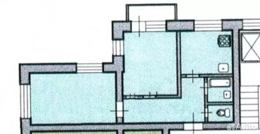 2-к кв. Санкт-Петербург Дачный просп., 23К1 (53.0 м) - Фото 0