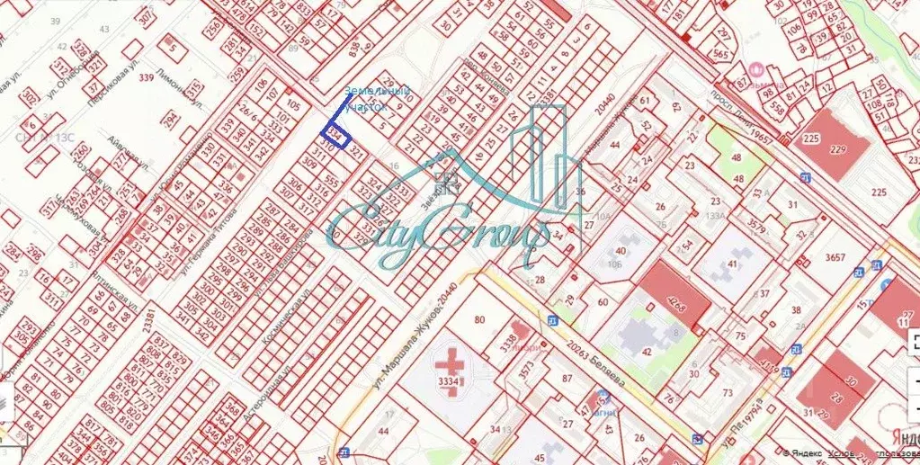 Участок в Оренбургская область, Орск Новый город мкр, ул. Беляева (9.0 ... - Фото 2