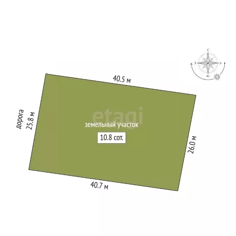 Участок в Башкортостан, Аургазинский район, с. Толбазы ул. Трудовая ... - Фото 2