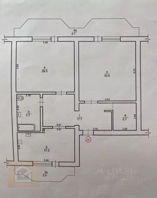 2-к кв. Крым, Евпатория ул. Шевченко, 37 (106.0 м) - Фото 2