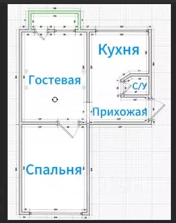 2-к кв. Дагестан, Махачкала ул. Джамалутдина Атаева, 4 (45.7 м) - Фото 1