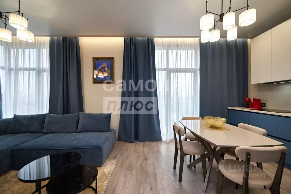 3-к кв. Москва ул. Зорге, 9к1 (67.0 м) - Фото 1