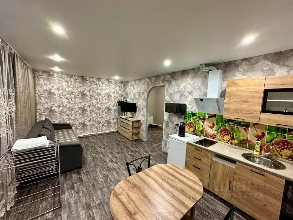 1-к кв. Красноярский край, пос. Солнечный ул. Солнечная, 2А (35.0 м) - Фото 1