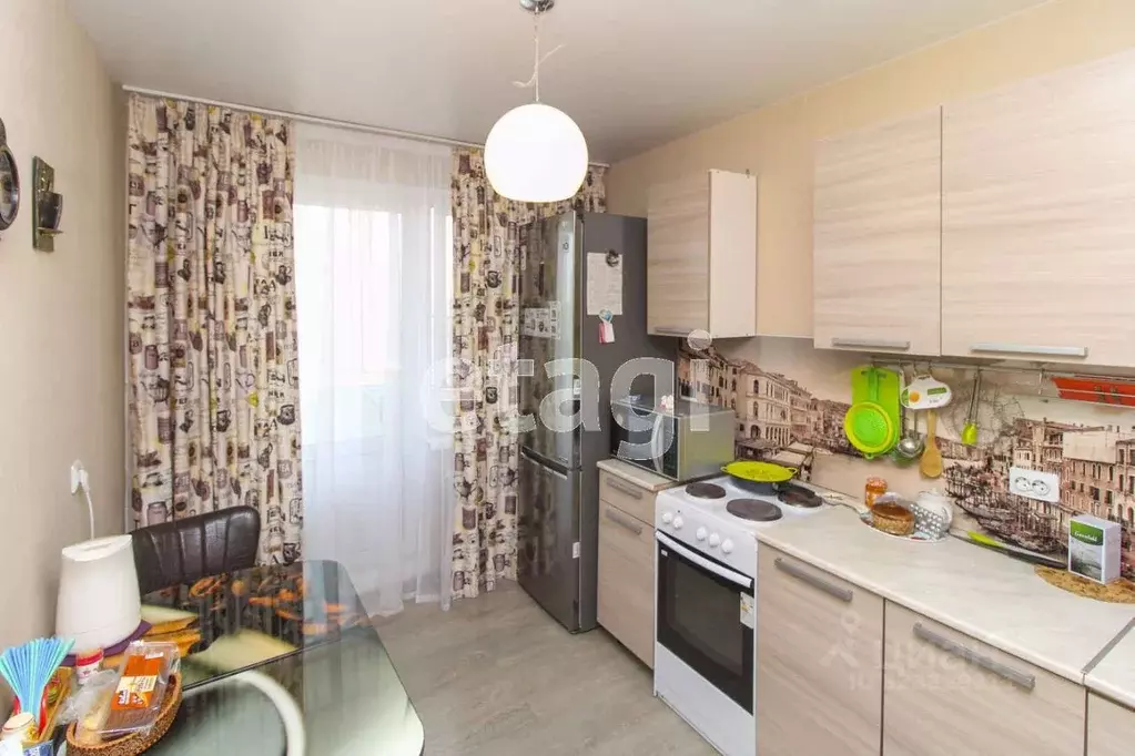 1-к кв. Тюменская область, Тюмень Антипино мкр, ул. Беловежская, 13 ... - Фото 1