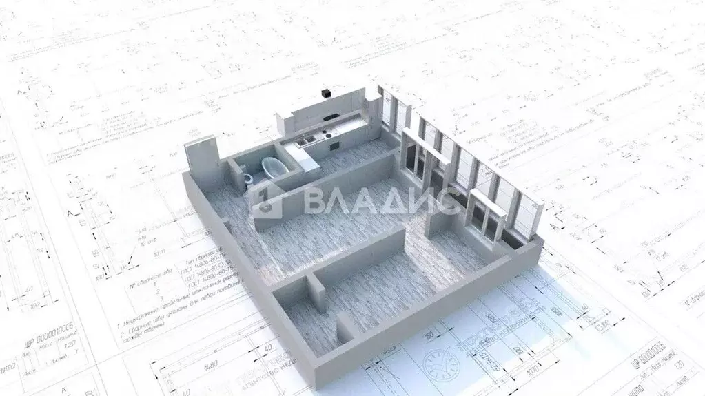 2-к кв. Иркутская область, Ангарск 85-й кв-л, 2 (44.0 м) - Фото 2