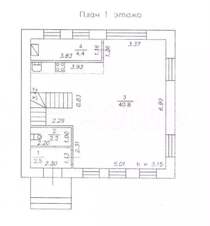 Таунхаус 98,8 м на участке 3,3 сот. - Фото 0