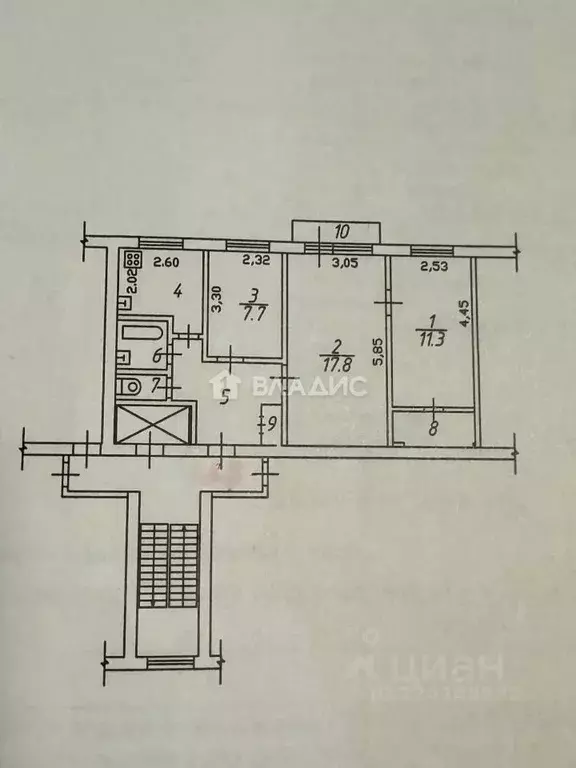 3-к кв. Московская область, Балашиха Керамик мкр, ул. Береговая, 5 ... - Фото 2