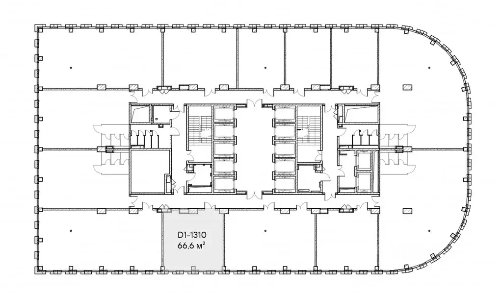 Офис в Москва Стоун Савеловская бк,  (67 м) - Фото 2