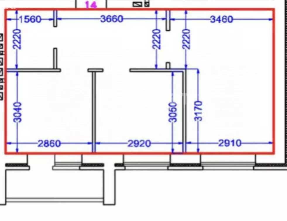 2-комнатная квартира: Ишим, улица Григорова, 24 (46.1 м) - Фото 2