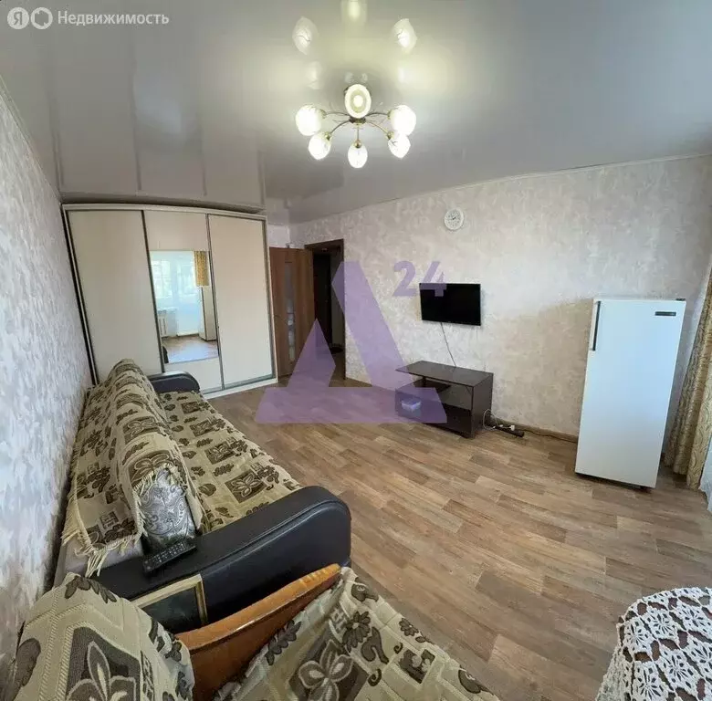 1-комнатная квартира: Барнаул, улица Островского, 7 (34 м) - Фото 1