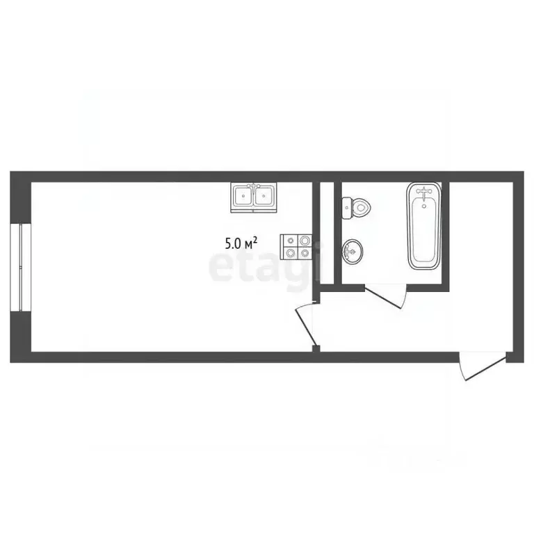 Студия Мордовия, Саранск просп. Российской Армии, 2/2 (29.0 м) - Фото 1