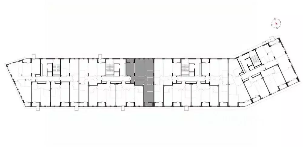 3-к кв. Татарстан, Казань ул. Аделя Кутуя, 180 (91.43 м) - Фото 2