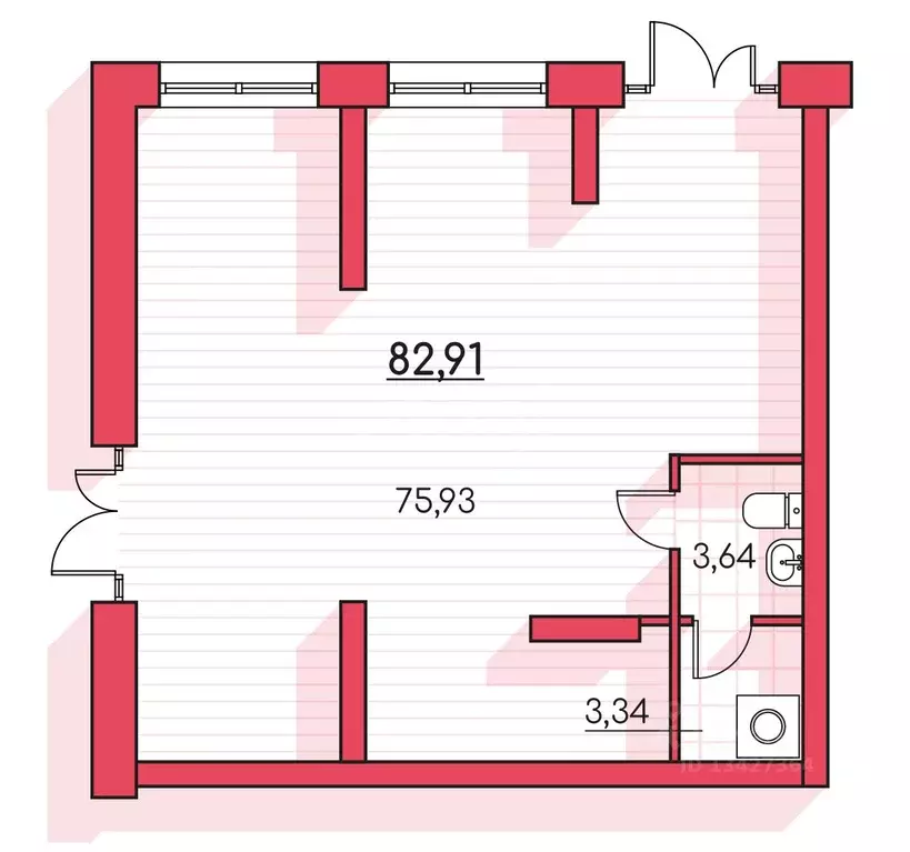 Помещение свободного назначения в Курганская область, Курган Заозерный ... - Фото 2
