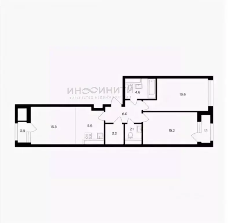 3-к кв. Москва Филатов Луг жилой комплекс, ул. Картмазовские Пруды, ... - Фото 1