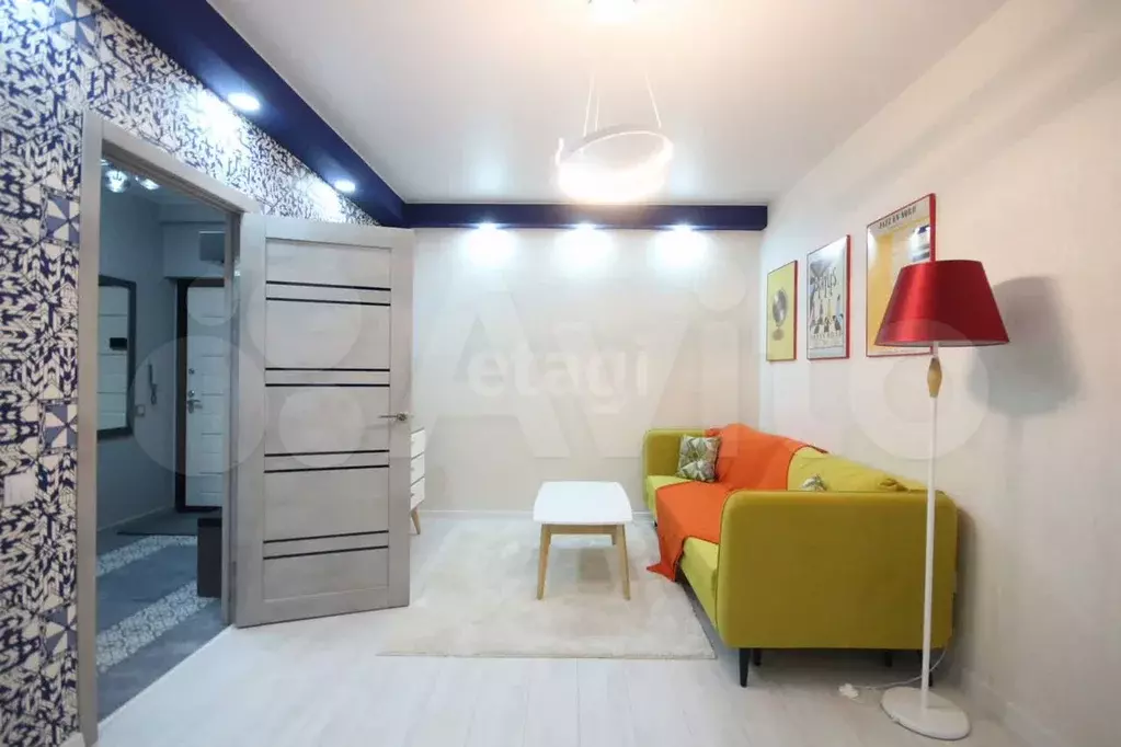 1-к. квартира, 40,3 м, 4/9 эт. - Фото 1