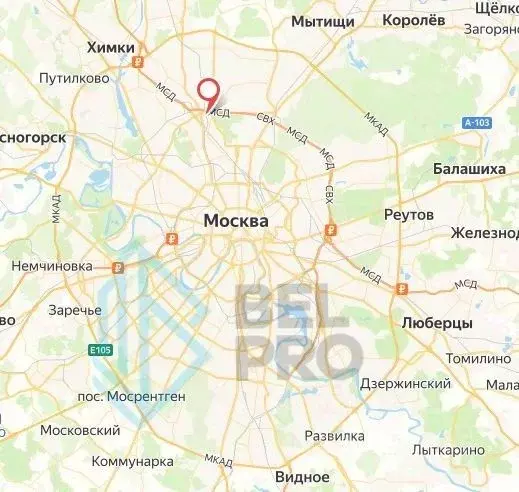 Торговая площадь в Москва Гостиничный проезд, 8К1 (296 м) - Фото 1