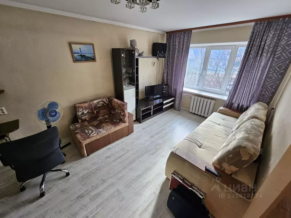 1-к кв. Приморский край, Владивосток ул. Зои Космодемьянской, 15 (34.0 ... - Фото 2