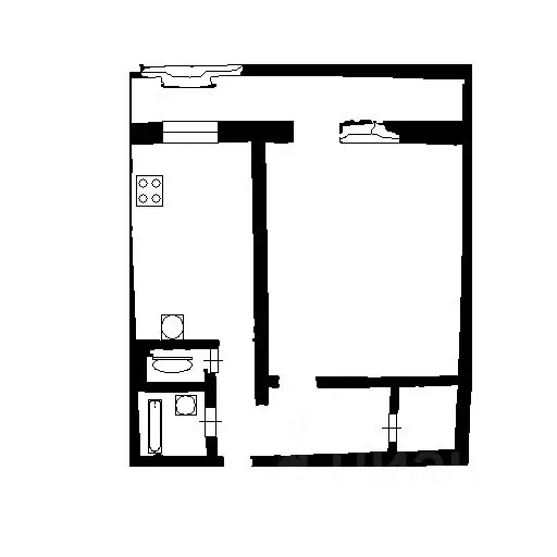 1-к кв. Санкт-Петербург, Санкт-Петербург, Ломоносов Ораниенбаумский ... - Фото 2