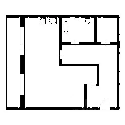 1-к кв. Воронежская область, Воронеж бул. Олимпийский, 6 (41.1 м) - Фото 1