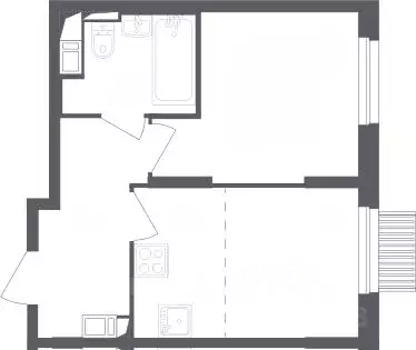 1-к кв. Московская область, Мытищи ул. Стрельбище Динамо, 10 (31.7 м) - Фото 2
