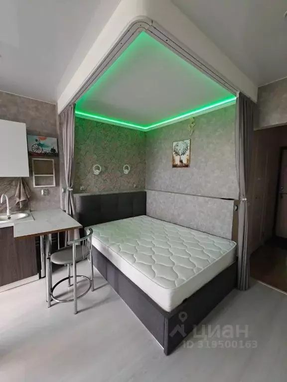 Студия Ленинградская область, Мурино Всеволожский район, бул. ... - Фото 0
