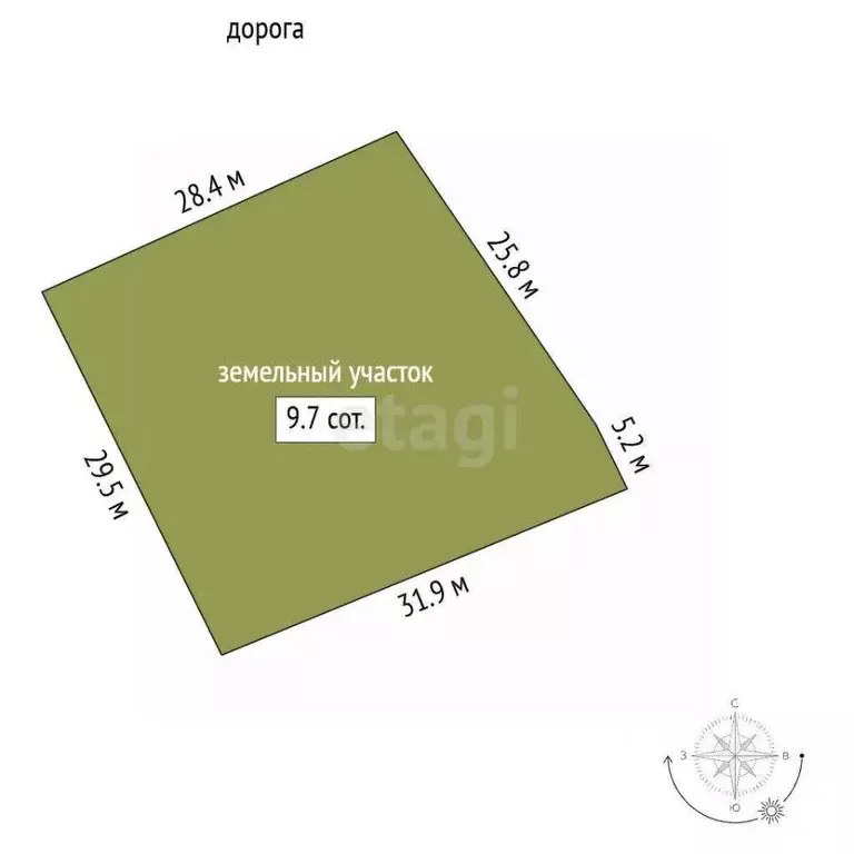 Участок в Челябинская область, Сосновский муниципальный округ, Жилая ... - Фото 2