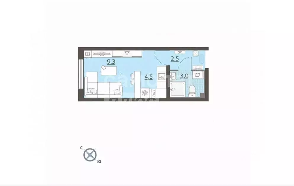 Студия Свердловская область, Екатеринбург муниципальное образование, ... - Фото 2