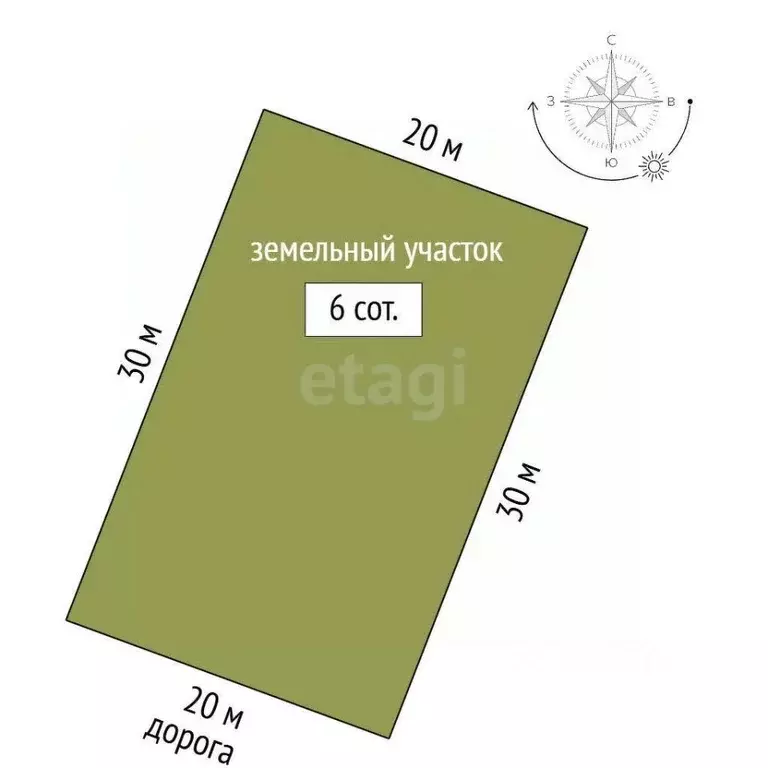 Участок в Ростовская область, Ростов-на-Дону 2-я Таможенная ул. (6.0 ... - Фото 2