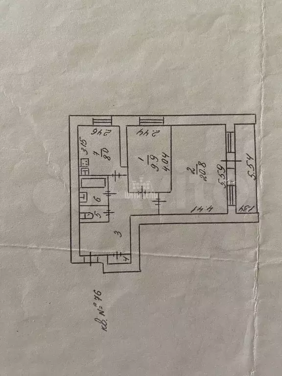 2-к. квартира, 58,1 м, 12/12 эт. - Фото 0