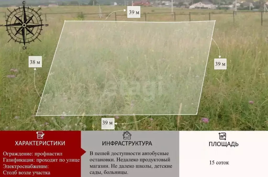 Участок в Тульская область, Тула проезд 3-й Газовый, 40 (15.0 сот.) - Фото 0