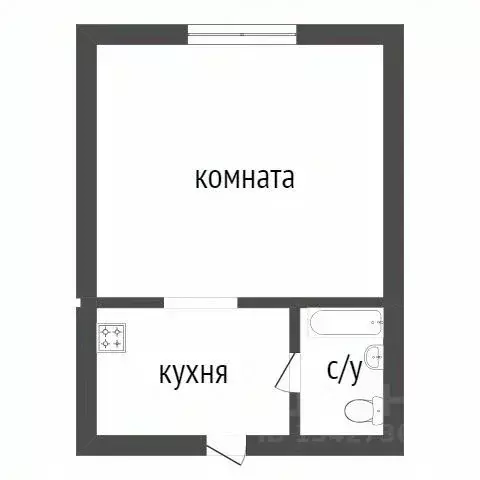 Комната Курганская область, Курган Станционная ул., 46 (13.0 м) - Фото 2