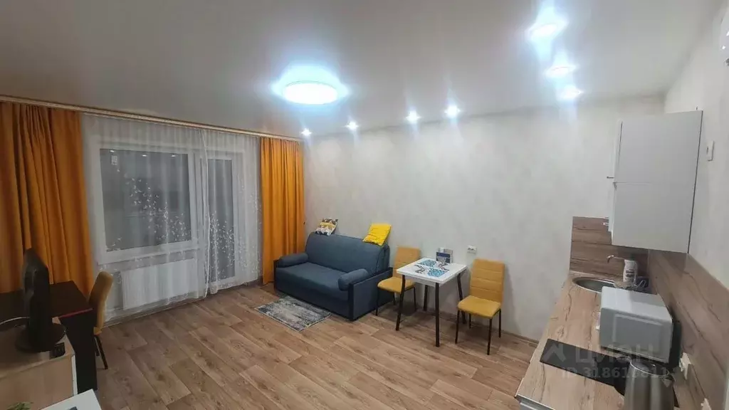 Студия Новосибирская область, Новосибирск Часовая ул., 37/1 (31.0 м) - Фото 0