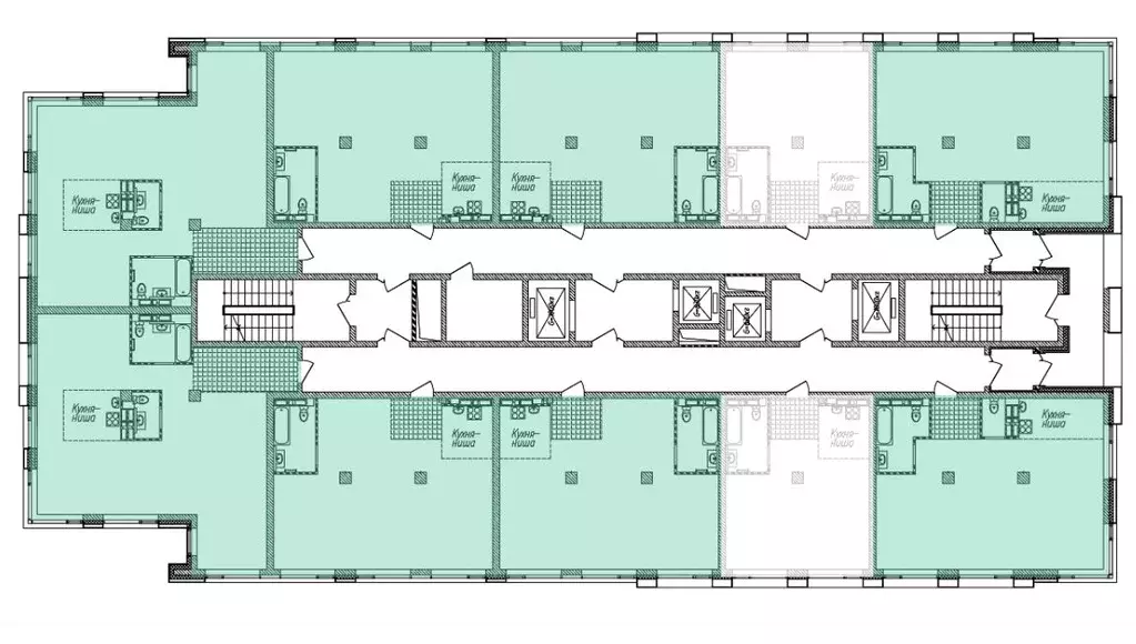 1-к кв. Приморский край, Владивосток Санаторная мкр,  (45.11 м) - Фото 2