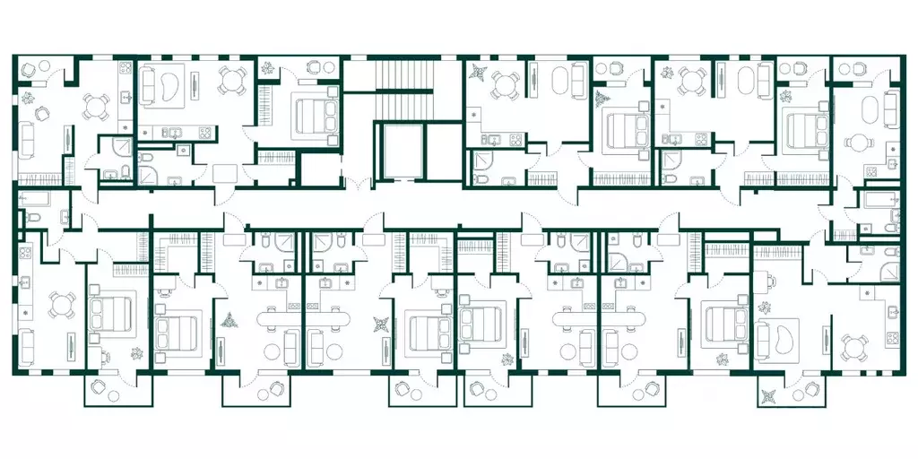 2-к кв. Дагестан, Дербент Новая История жилой комплекс (47.25 м) - Фото 2