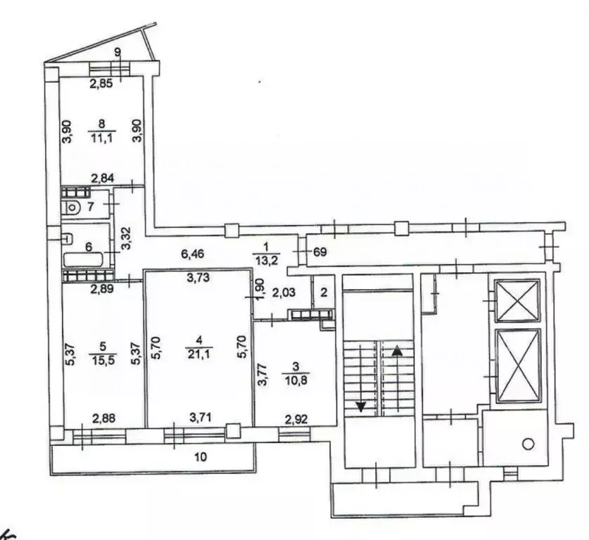 3-комнатная квартира: Челябинск, улица Калмыкова, 16а (77 м) - Фото 0