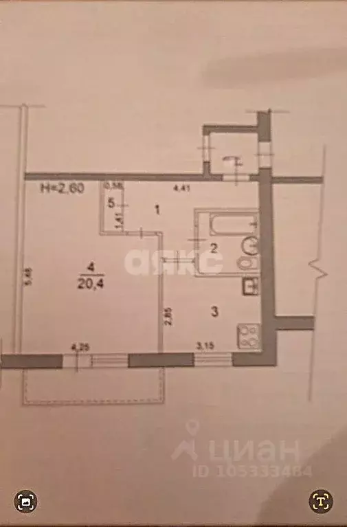 1-к кв. Волгоградская область, Волгоград Рабочий поселок Горьковский ... - Фото 2