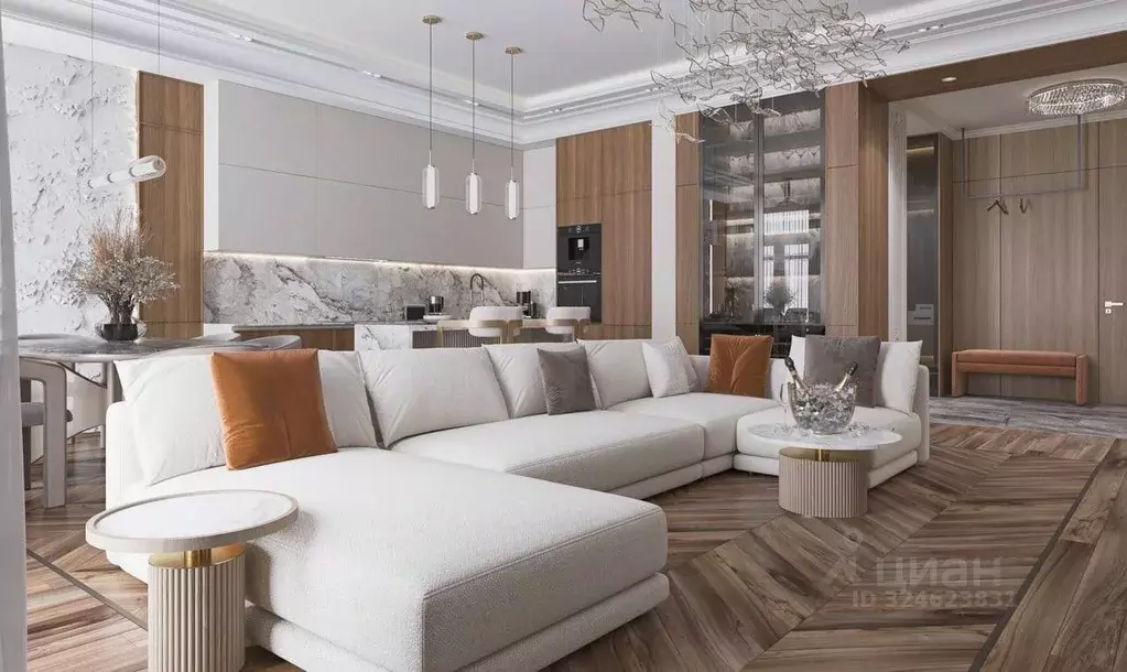 2-к кв. Москва ул. Костикова, 4к4 (102.0 м) - Фото 1