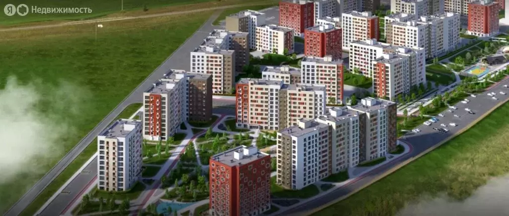 2-комнатная квартира: посёлок Мичуринский, ЖК Кантри (56.14 м) - Фото 1