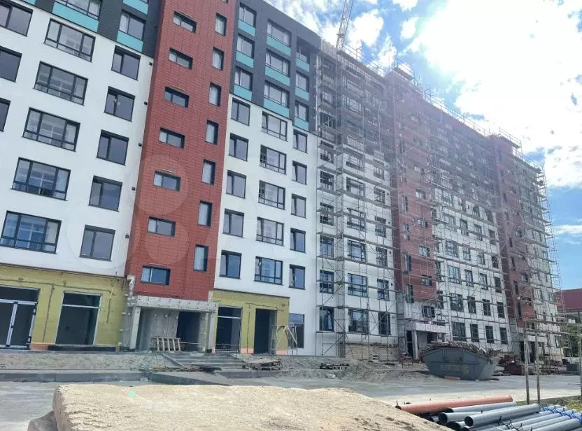 1-к. квартира, 39,1 м, 4/9 эт. - Фото 0
