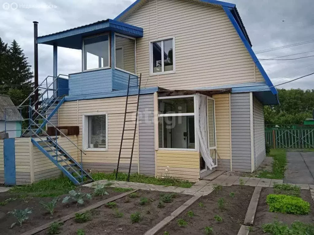 Дом в Омск, территория СОСН Юбилейный, 4-я аллея (80 м) - Фото 1