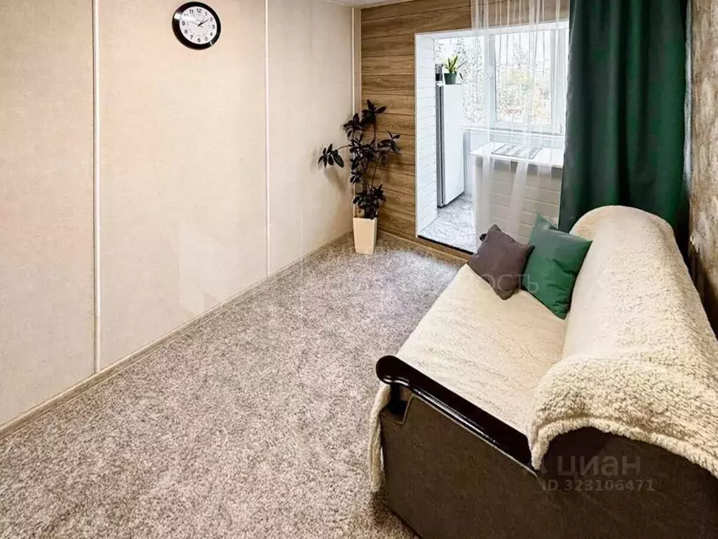 Студия Тюменская область, Тюмень ул. 30 лет Победы, 109 (16.0 м) - Фото 1