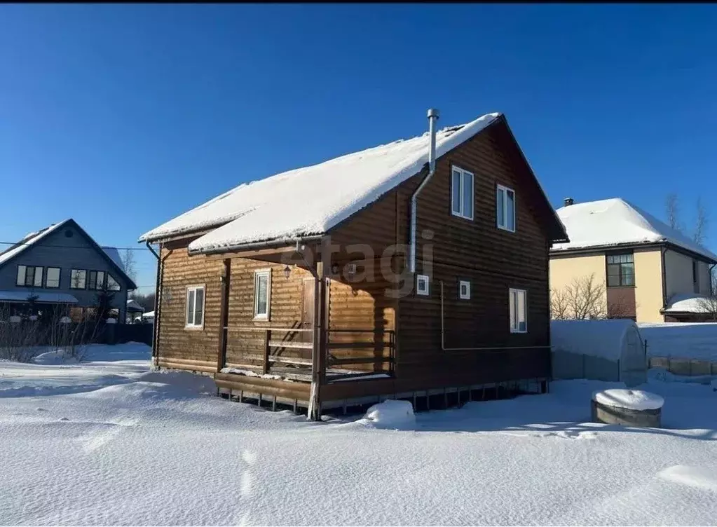 Дом в Ленинградская область, Ломоносовский район, Виллозское городское ... - Фото 0