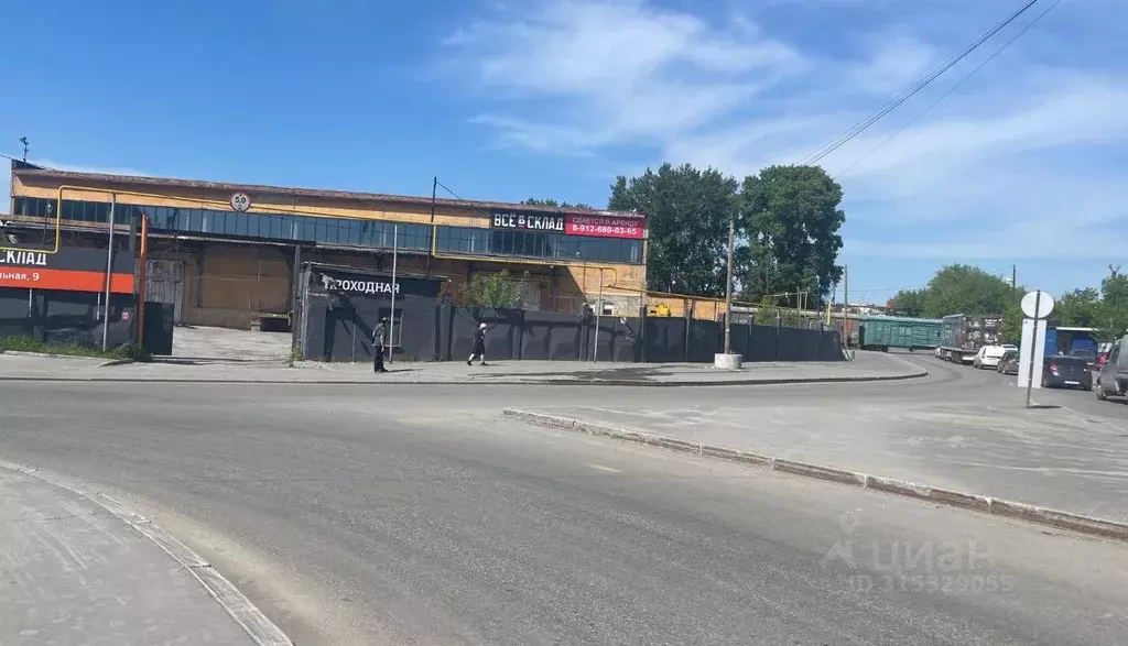 Склад в Свердловская область, Екатеринбург ул. Завокзальная, 9 (1100 ... - Фото 0