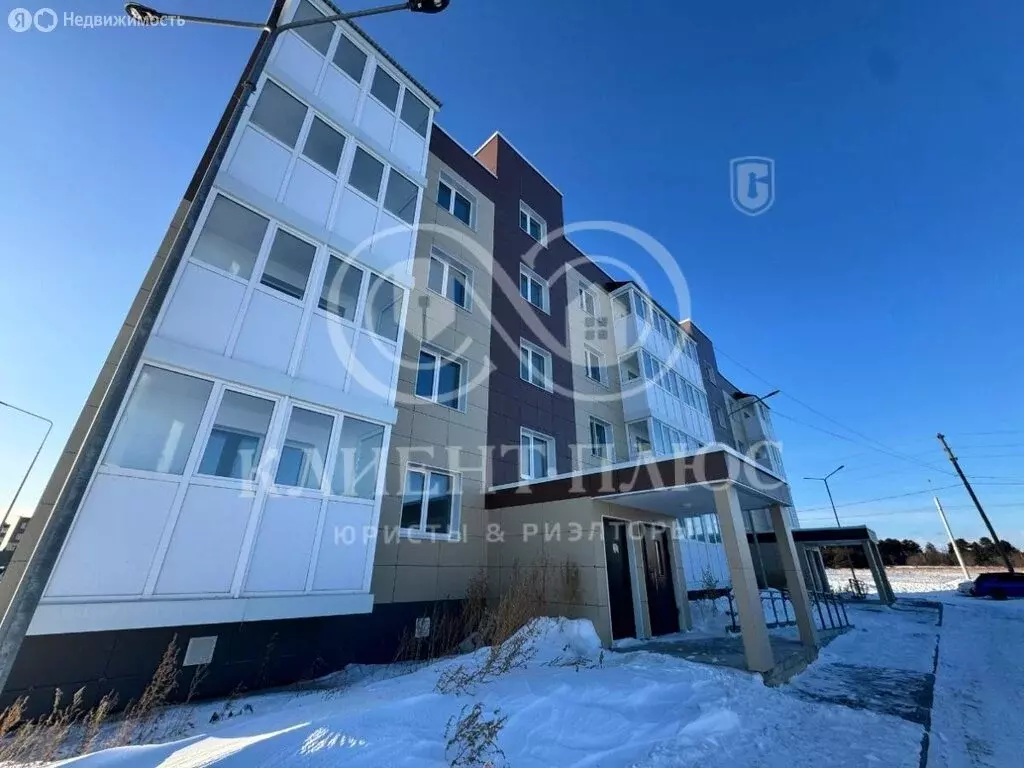 2-комнатная квартира: село Озёрское, Центральная улица, 32/2 (53.3 м) - Фото 1