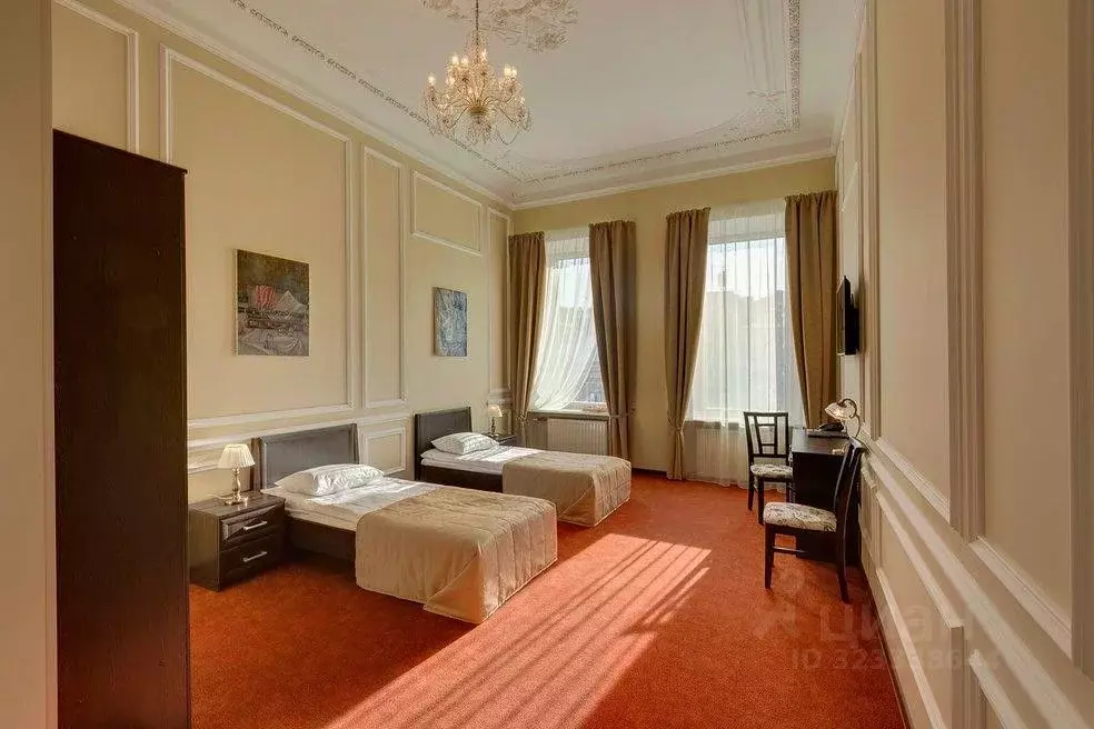 Комната Санкт-Петербург Фурштатская ул., 2/12 (35.0 м) - Фото 1