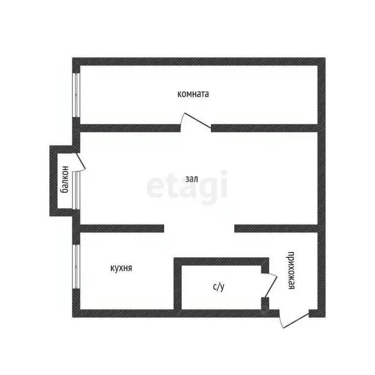 2-к кв. Приморский край, Владивосток ул. Давыдова, 28В (44.2 м) - Фото 1
